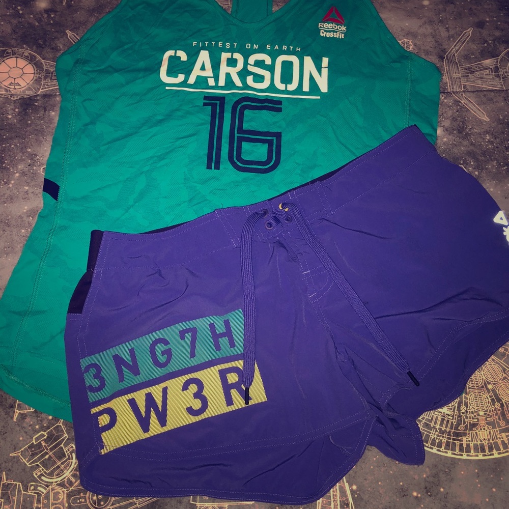 Reebok Crossfit Speed Shorts - purple